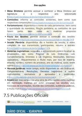 Publicações Oficiais