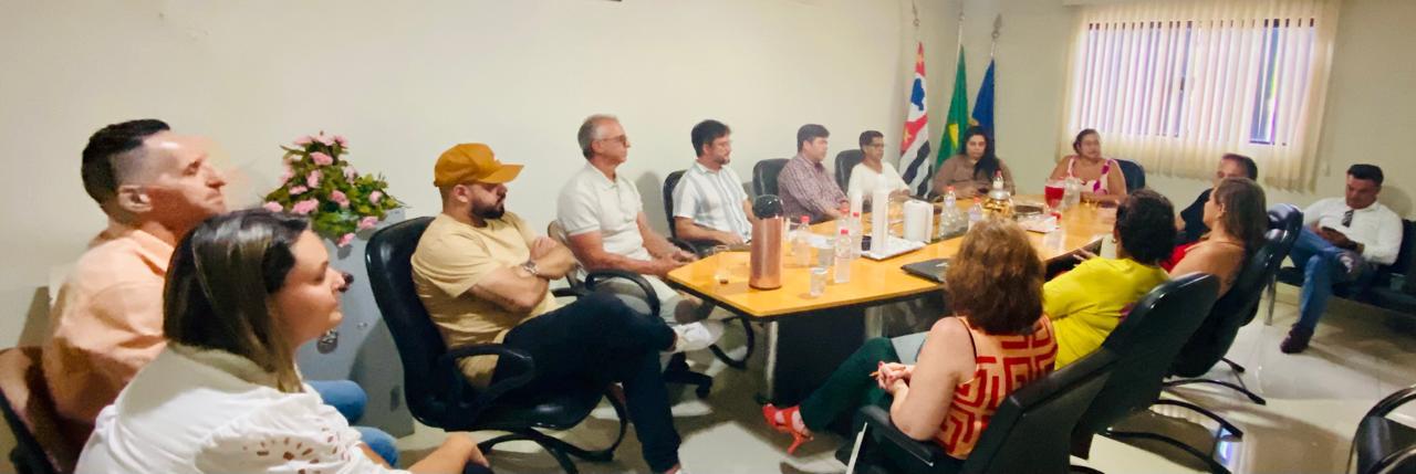 Visita do Deputado Átila Jacomussi