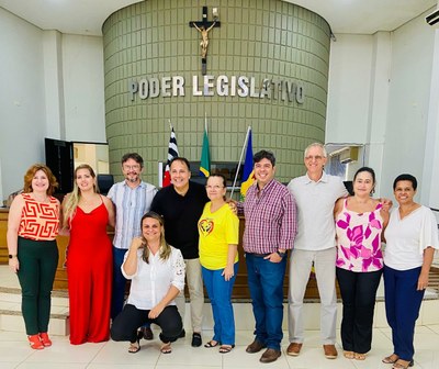 Visita do Deputado Átila Jacomussi