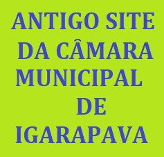 Acesso ao site antigo da Câmara