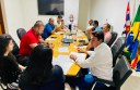 Reunião da Câmara Municipal de Igarapava e o Sindicato de Servidores Públicos do Município sobre reivindicações e direitos dos servidores públicos